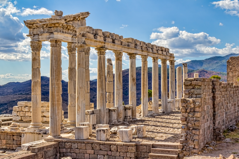 Acropolis-of-Pergamum-in-Turkey
