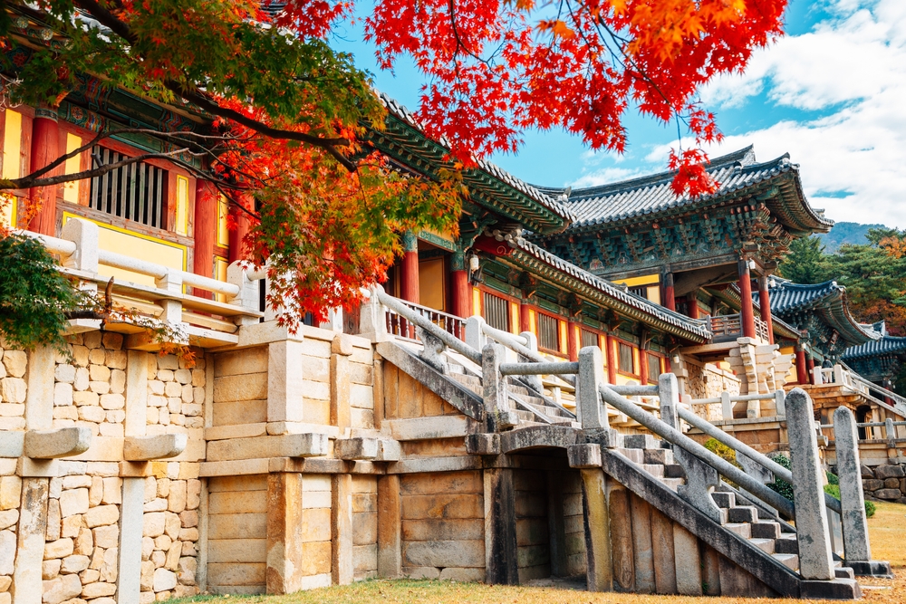 Bulguksa temple  Gyeongju, Korea