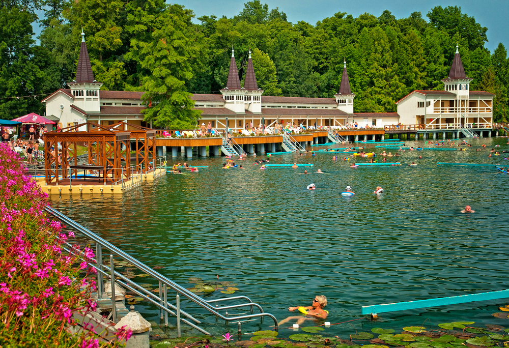 Heviz Thermal Lake, Hungary
