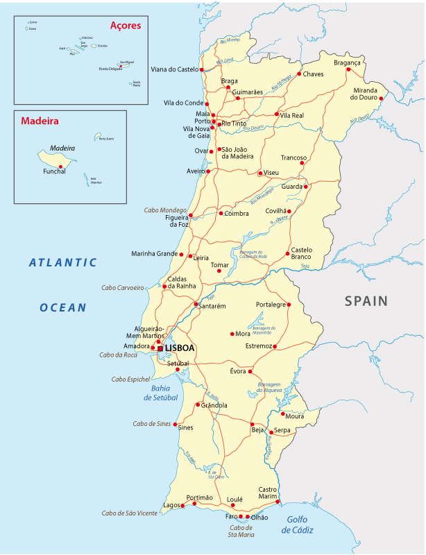 Map-of-Portugal