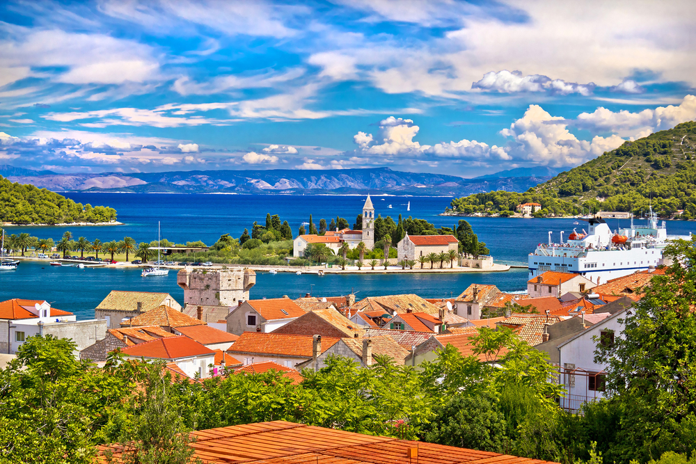 Vis waterfront, Dalmatia, Croatia