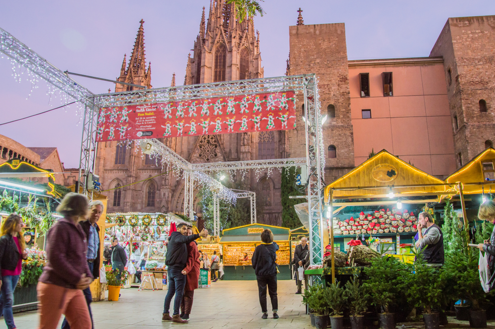 Barcelona Christmas Market, Spain